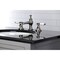 Kingston Brass KC7066BPL Bel-Air 8" Widespread Bathroom Faucet, Polished Nickel KC7066BPL - alternate 2
